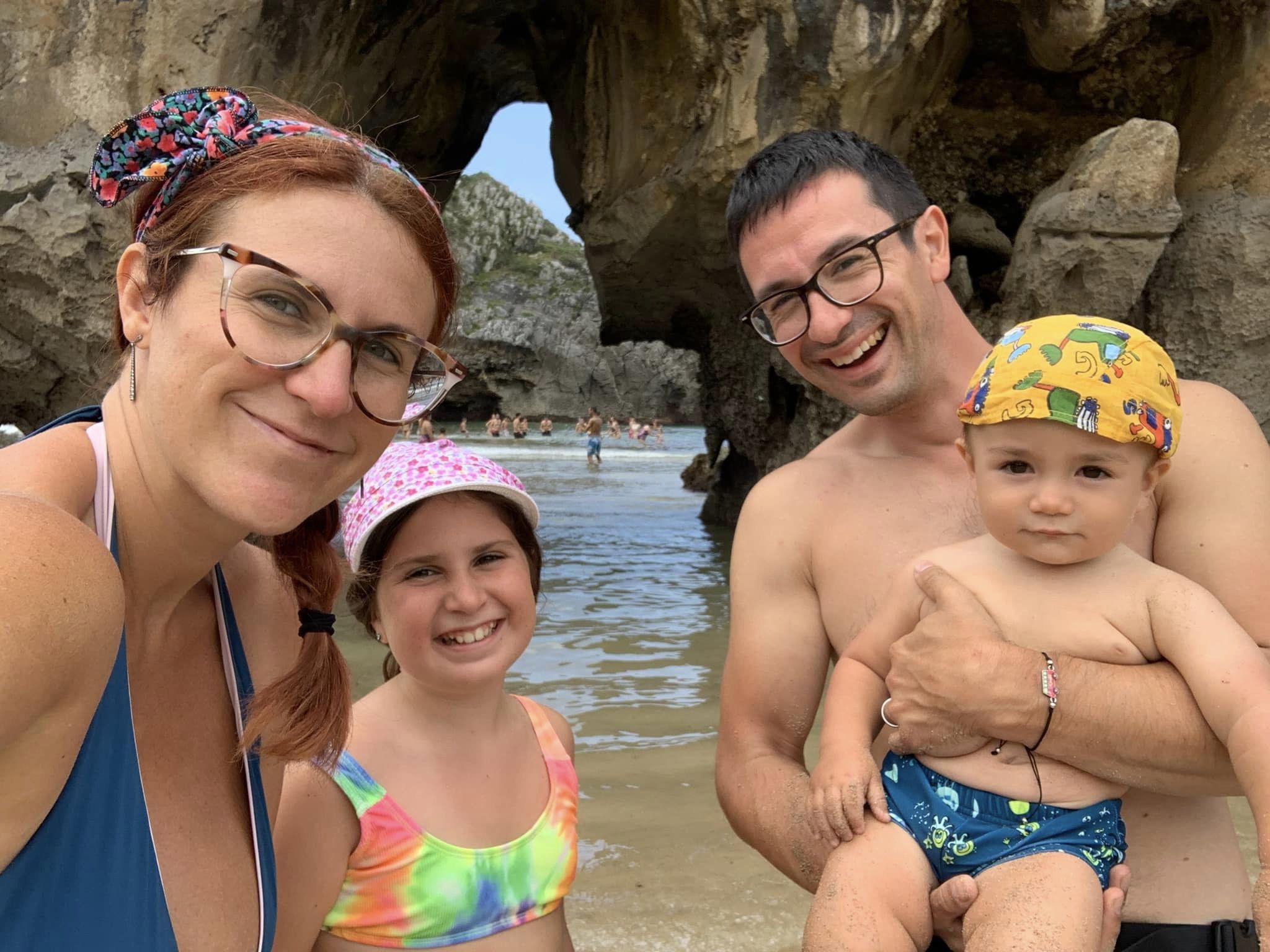 Selfie alla Playa de Cuevas de Mar